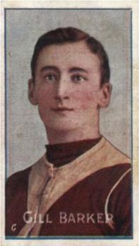 1907-08 Sniders and Abrahams Australian Footballers - Victorian League Players Series D #NNO Gilbert Barker Front